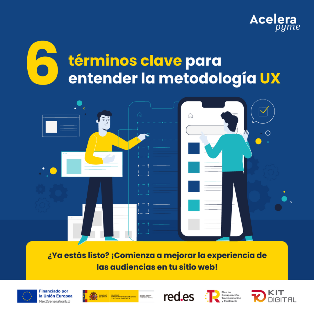 6 términos clave para entender la metodología UX